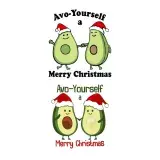 Avo Yourself A Merry Christmas Cuttable Design