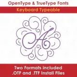 Leafy Normal Monogram TrueType Font