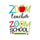 Zoom Teacher Zoom School Cuttable Design