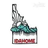 Idahome Idaho Embroidery Design