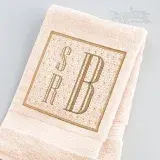Square Knockdown Monogram Embroidery Frame