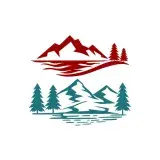 Mountain and Lake Decal Cuttable Design