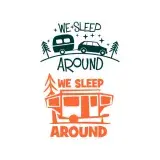 We Sleep Around Cuttable Design