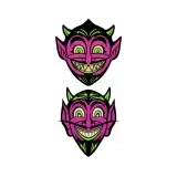 Hooligan Devil Face Cuttable Design