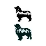 Aussie Dog Silhouette Cuttable Design