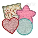 Make Up Removed Pad In the Hoop Embroidery Design