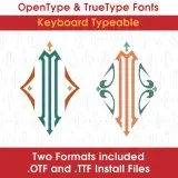 DiaApex Initial TrueType Font