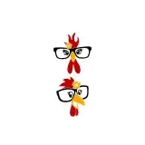 Chicken Face Cuttable Design