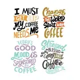 Coffee Pack Cuttable Design