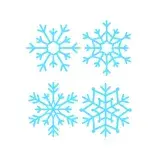 Christmas Snowflake Pack Cuttable Design
