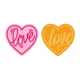 Valentine Love Heart Cuttable Design