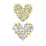 Floral Heart Cuttable Design