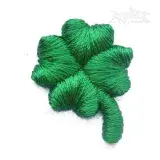 Shamrock 3D Puff Embroidery Design