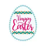Happy Easter Egg Cuttable Design