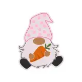 Gnome and Carrot Cuttable Design