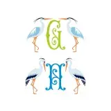 Blue Heron Frame Cuttable Design