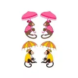Chinoiserie Monkey Cuttable Design