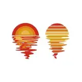 Sunset Cuttable Design