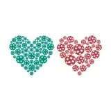 Pickleball Heart Cuttable Design
