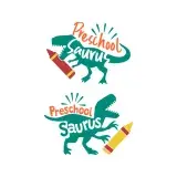 Preschool Saurus Cuttable Design