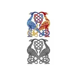 Celtic Knot Birds SVG Cuttable Designs