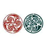 Celtic Irish Circle Pattern SVG Cuttable Design