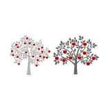 Apple Tree SVG Cuttable Design