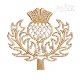 Scottish Thistle Art Embroidery Designs