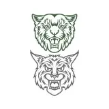 Bobcat Face Cuttable Designs