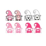 Christmas Female Gonk Pack SVG Cuttable Designs