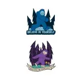 Believe in Yourself Yeti Bigfoot SVG Cuttable Designs