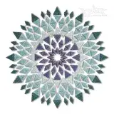Geometric Flower #3 Embroidery Design