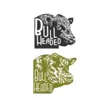 Bull Headed SVG Cuttable Designs