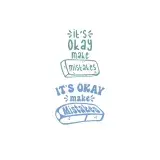 It's Okay Make Mistakes Rubber Eraser SVG Cuttable Designs