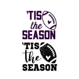 'Tis the Football Season SVG Cuttable Designs