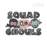 Halloween Squad Ghouls Embroidery Design