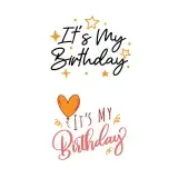 It's My Birthday Pack SVG Cuttable Designs