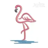 Standing Flamingo #2