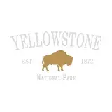 Yellowstone National Park SVG Bison est 1872