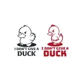 I Don't Give a Duck SVG