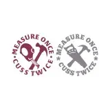 Measure Once Cuss Twice SVG Hammer and Hand Saw DIY Tools Cuttable Design