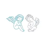 Angel Baby SVG