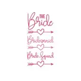 The Bride Bridesmaid Squad SVG
