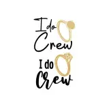 I Do Crew SVG Wedding Ring