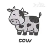 Cute Smiling Cow