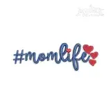 #momlife Mother's Day Machine Embroidery Design