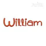 Bold Round Marker Machine Embroidery Font Monogram
