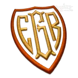Shield 3D Puff Monogram Font Digitized by Apex Embroidery Designs