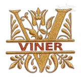 Floria Regal Split Machine Embroidery Font