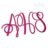 Dayton Machine Embroidery Font by Apex Letters